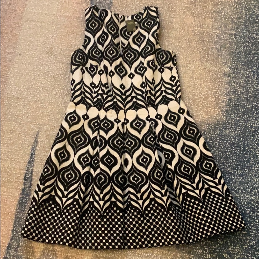 Black and White Dress